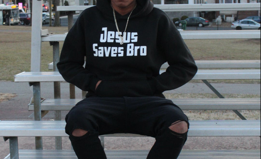 Jesus Saves bro Hoodie